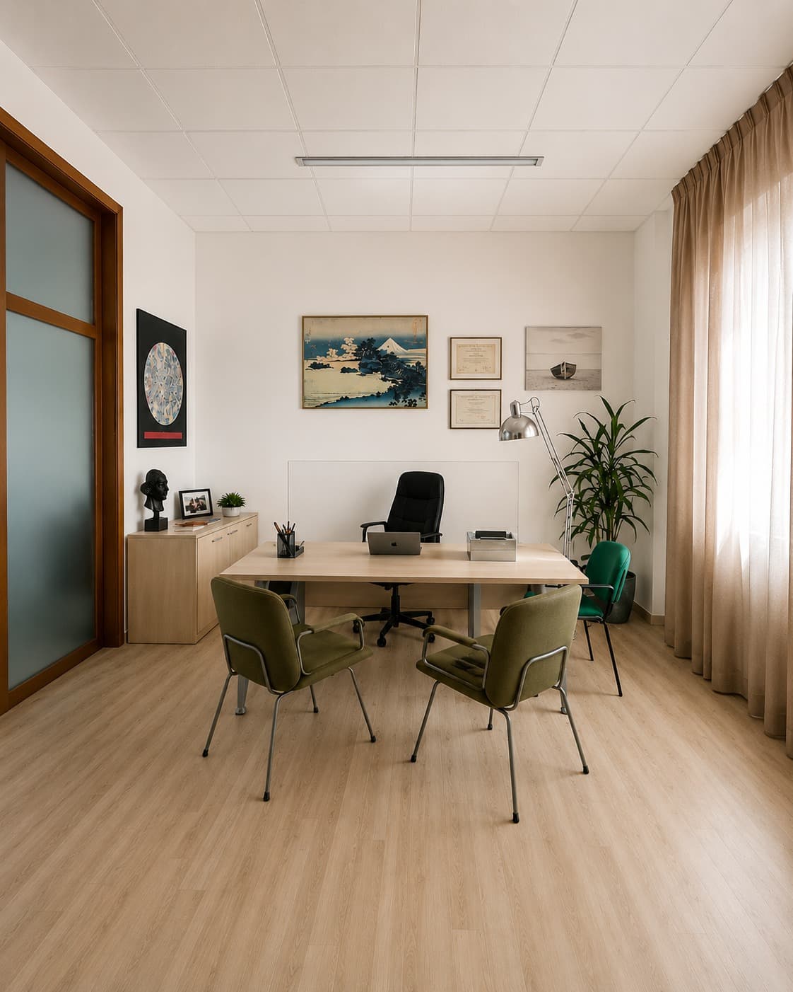 Lo studio Andrea Parisi
